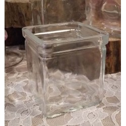 Location cubes en verre vintage 2 tailles